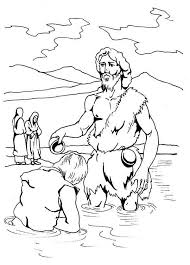 This free printable coloring page will help children learn about the birth of john the baptist and discover that john helped prepare the. 26 John The Baptist Coloring Pages Ideas John The Baptist Coloring Pages Baptists