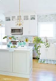 Coastal Kitchen Decorating Ideas For Spring Sand And Sisal Kitchen Decor Coastal Kitchen Kitchen Niche