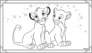 The sleeping beauty, merlin the magician, pocahontas, mulan, cars, the little mermaid, the famous mickey, aladdin, rapunzel, cinderella, winnie the pooh, jasmine, the lion king and many more are successfully known worldwide through animated film ! The Lion King Coloring Pages Free Printable Disney Coloring Sheets For Kids