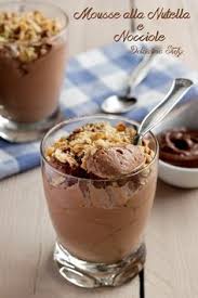 Mousse Alla Nutella E Nocciole Dolcissima Stefy Ricette Dolci Dolci Dolci E Dolcetti