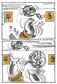 State imposes triple lockdown in thiruvananthapuram city for one week. The Pandemic In Cartoons Part 2