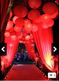 Lantern Entrance Red Carpet Party Wedding Decorations Wedding Themes Fall