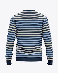 Download Men S Sweatshirt Mockup Back View Of Sweater In Apparel Mockups On Yellow Images Object Mockups