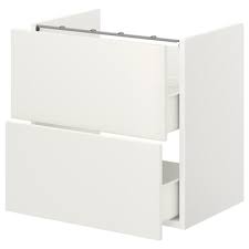 Une salle de bains entre simplicité et modernité Meuble Sous Lavabo Pas Cher Vasques Salle De Bain Ikea