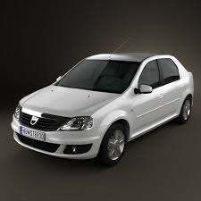3d Model Of Dacia Logan 2010 Dacia Logan Dacia 3d Model