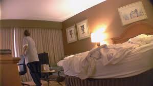 Hiding a sink that's in the bedroom. Hotel Maids How Much And How Little Do They Really Clean