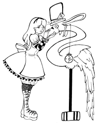 Hundreds of free spring coloring pages that will keep children busy for hours. Alice In Wonderland Coloring Pages 90 Free Images For Print