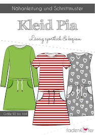 Fadenkafer Schnittmuster Kinder Kleid Pia Schnittmuster Kinder Schnittmuster Schnittchen