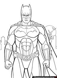 Dibujo Batman Para Colorear