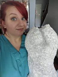 Hey guys what can I do with this dress I want to make something nice from it