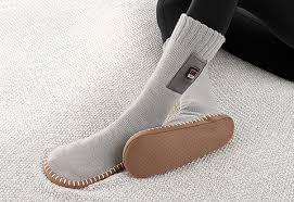 Heated Slipper Socks Sharper Image