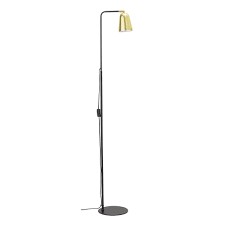Bloomingville Stehlampe 23x150cm Schwarz Gold Stehlampen