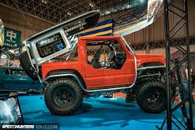 The Suzuki Jimny Takes Over Tokyo Auto Salon Speedhunters Suzuki Jimny Suzuki Suzuki Samurai