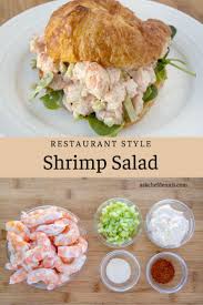 How To Make Restaurant Style Shrimp Salad Chef Dennis