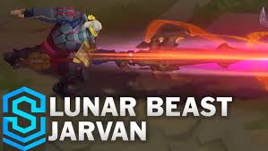 Nie czekaj, zdobądź swojego wymarzonego skina już teraz! Lunar Beast Jarvan Skin Spotlight Pre Release League Of Legends Youtube