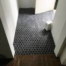 See more ideas about hexagon tiles, hexagon, flooring. Black Entryway Floor Tile Noir Hex Travertine Mosaic Tile 2 X 2 In Tile Floor Black Floor Tiles Kitchen Flooring