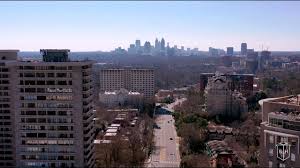 Free for commercial use no attribution required high quality images. Bird S Eye View Of The Midtown Downtown Atlanta Skyline Youtube