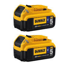 Explore similar productsview all products in lithium ion battery. Dewalt 20 Volt Max Xr Premium Lithium Ion 5 0ah Battery Pack With Bluetooth Connectivity 2 Pack Dcb205bt 2 The Home Depot Dewalt Battery Pack Dewalt Power Tools