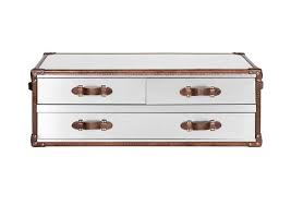 Steve silver pacific trunk coffee table at hayneedle. Brookes Large Coffee Trunk Halo Furniture Village