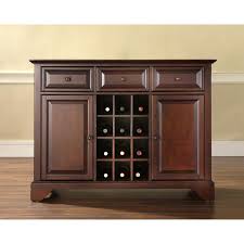 Kf42001bma Mahogany Wine Buffet Server Lafayette Dining Room Storage Cabinet Dining Room Storage Buffet Server