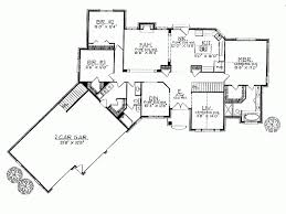 One story ranch house plans. Ranch House Plans Angled Garage Icmt Set Ranch House Designs Planning