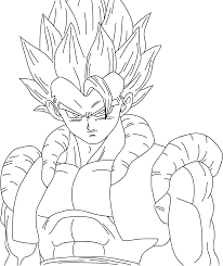 This is a long and detailed drawing tutorial. Ssj Gogeta Lineart By Dragonballaffinity On Deviantart