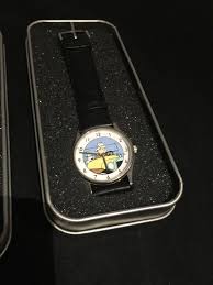 Tintin Globe Trotter Herge Moulinsart Citime Watch 1994 Collectible Rare Globe Trotter Tintin Watches