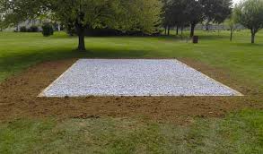 There are two good ways to do shed shopping after you've after purchasing a storage shed it is time to turn your attention to preparing a pad for your shed and getting it a level foundation makes for a level building. Preparing A Shed Base North Country Sheds