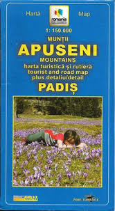 Din romania, europa si intreaga lume. Muntii Apuseni Mountains Tourist And Road Map Harta Turistica Si Rutiera Plus Detaliu Detail Padis Erasmus Buchercafe Bucher Aus Und Uber Siebenburgen Das Banat Und Ganz Rumanien