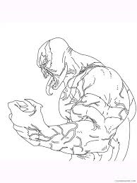 Venom coloring pages for boys. Venom Coloring Pages Cartoons Venom 8 Printable 2020 6882 Coloring4free Coloring4free Com