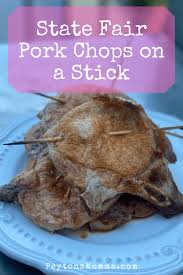 Place in a large serving bowl. State Fair Pork Chops On A Stick Peyton S Momma