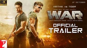 War Trailer Hindi Movie War Official Trailer Hrithik Roshan Tiger Shroff Vaani Kapoor
