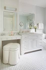 Makeup vanity built into wall. Built In Make Up Vanity Design Ideas