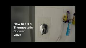 It was leaking where the shower hose enters the tap. How To Fix A Thermostatic Shower Valve Faucet Youtube