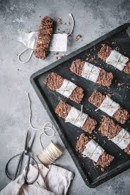 Super Knusprige Schokoladen Musliriegel Rezept Musliriegel Lebensmittel Essen Schokolade Musli