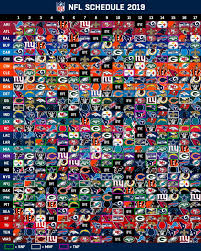 Nfl games in the us are shown by a wide range of broadcasters and under an increasingly confusing number of monikers. Nfl Schedule 2019 Nfl Game Schedule Nfl Teams Nfl