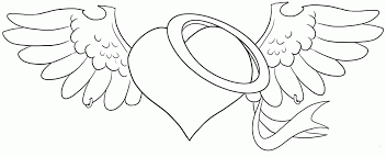 Enjoy a wonderful and interactive experience. Hearts With Wings And Roses Coloring Pages Coloring Home