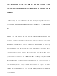 Ong guan hua v chong court held 30. The Application Of English Law Is Undeniable Become The One The Sources Of Law In Malaysia English Law Malaysia