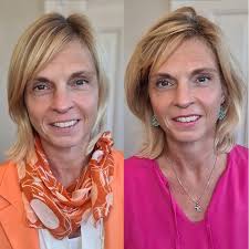 Als kreatives Make over hat mir Tina im Anschluss noch einen 'Foxy Eyes  Look' in Violetttönen geschminkt. Wie findet ihr die kontrastreiche  Veränderung? Ein großes Dankeschön für den wundervollen Shootingtag mit euch