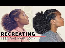 Jul 11, 2021 · issa rae is firmly a brunette, but this braided twist hairstyle has streaks of warm blonde running through it. Recreating Issa Rae Hair Look Youtube Beautiful Hair Natural Hair Styles Natural Hair Styles For Black Women