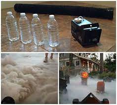 How To Make A Spooky Low Lying Fog Chiller Halloween Outside Fog Chiller Cheap Halloween Diy