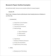 Here is how to fill in your own outline: 4 Research Outline Templates Doc Pdf Free Premium Templates