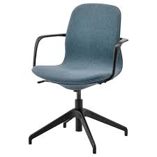Langfjall Conference Chair With Armrests Gunnared Blue Width 26 3 8 Order Today Ikea Conference Chairs Office Chair Swivel Chair