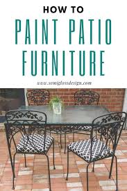 Maybe you would like to learn more about one of these? How To Paint Wrought Iron Furniture The Easy Way