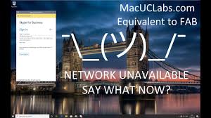 Skype should have installed on your system. Skype For Business Network Unavailable Youtube