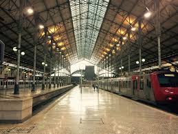 Architecture Blur Business City Clean Commuter Indoors Locomotive Modern Motion Platform Public Railway Station Steel Te City Travel Locomotive