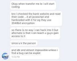 Some people still fall victim to such messages and hackers can use that to exploit and hack into people's accounts. I Learnt How To Hack A Bank Account From Carousell Rice