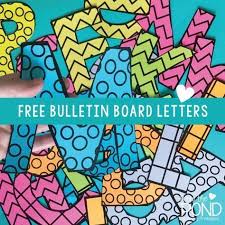 Letters for bulletin boards templates signs provides fast expert service and. Pin On 3rd Grade