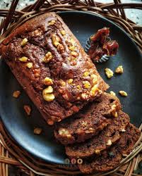 Chocolate Date Walnut Cake Recipe Date And Walnut Cake Walnut Cake Travel Cake