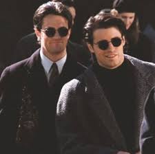 7 (chandler for joey) gave him a 'joey room'. Friends Chandler And Joey Image 6755041 On Favim Com